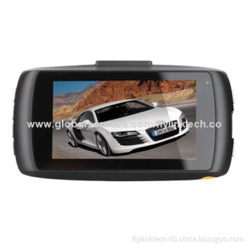 Full HD car DVR with GPS, 2.7-inch LCD screen, 170-degree wide angle, 32GB TF card (maximum)
